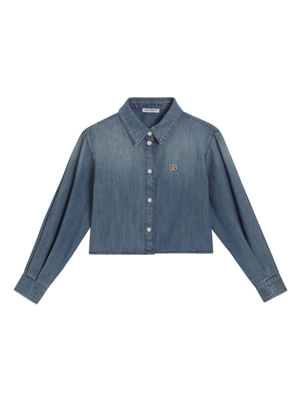 Dolce & Gabbana Kids denim shirt - Blue