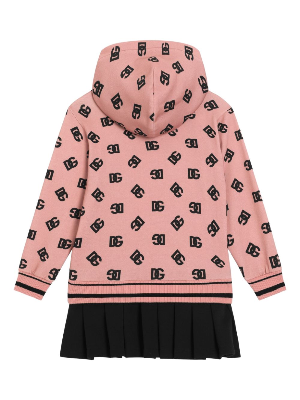 Dolce & Gabbana Kids logo-print dress - Roze