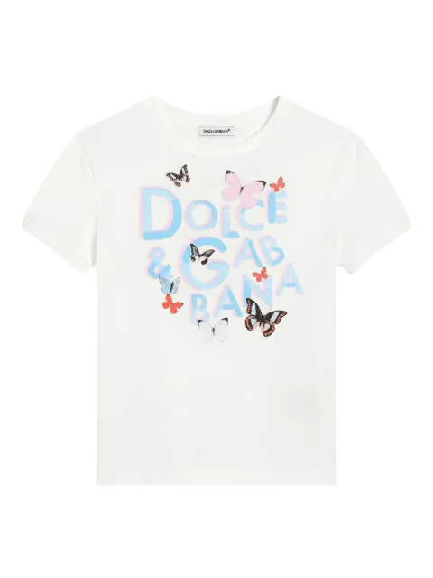 Dolce & Gabbana Kids logo-print T-shirt