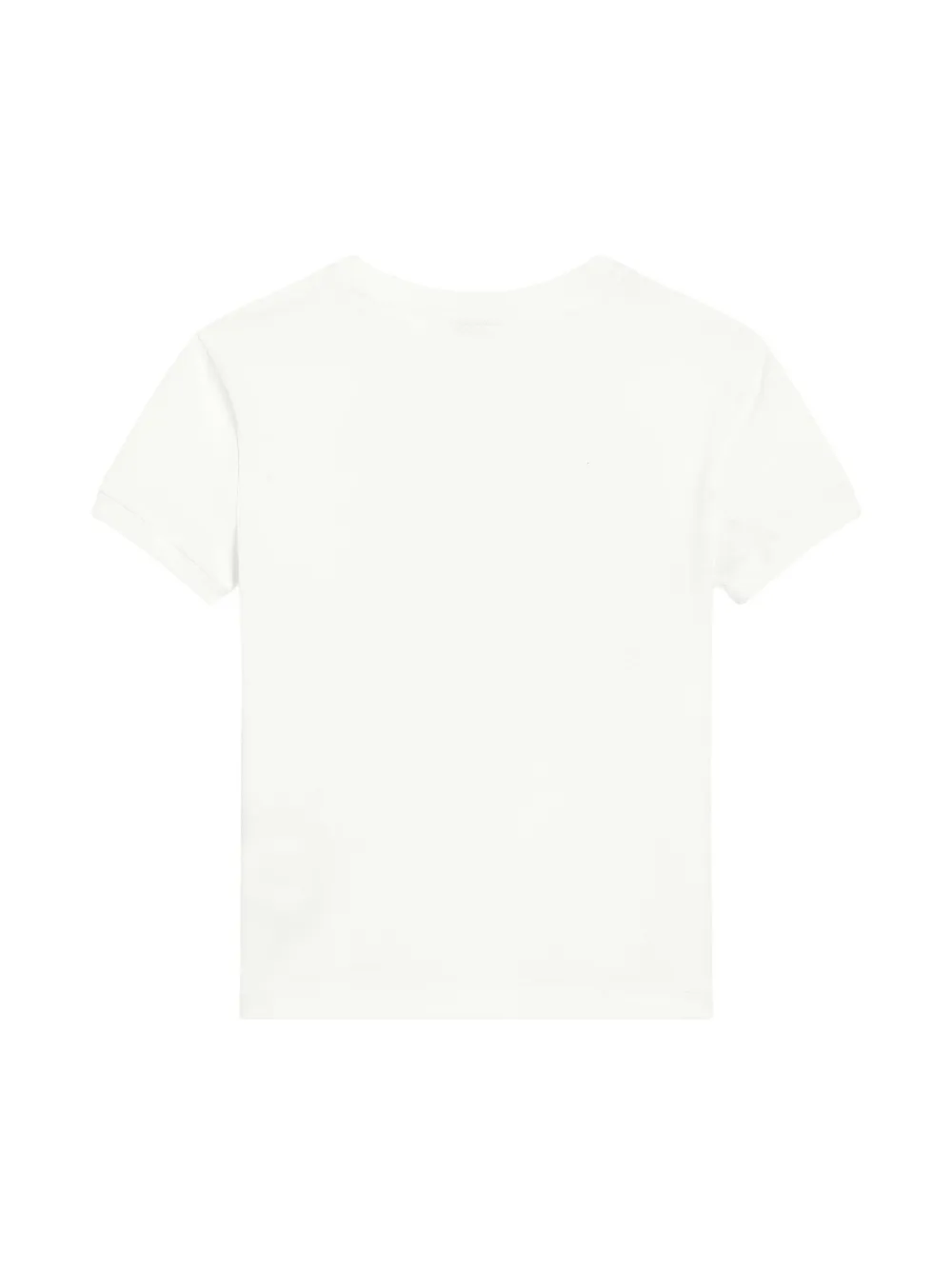 Dolce & Gabbana Kids T-shirt met logoprint - Wit