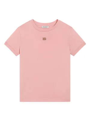 Dolce & Gabbana Kids ロゴ Tシャツ | ピンク | FARFETCH JP