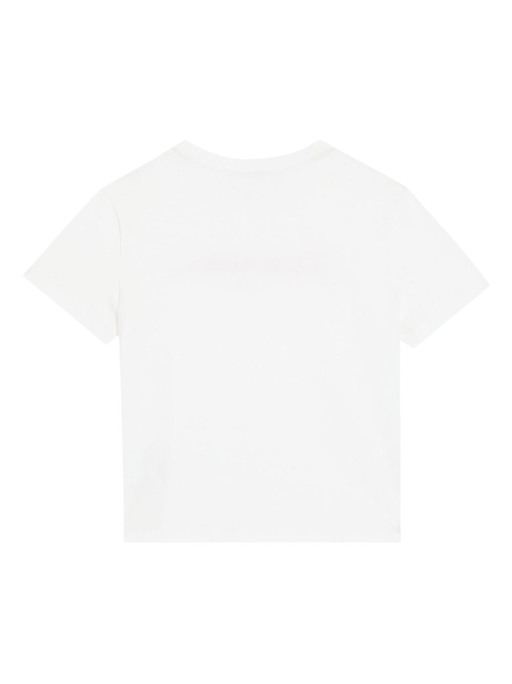 Dolce & Gabbana Kids T-shirt verfraaid met logo - Wit