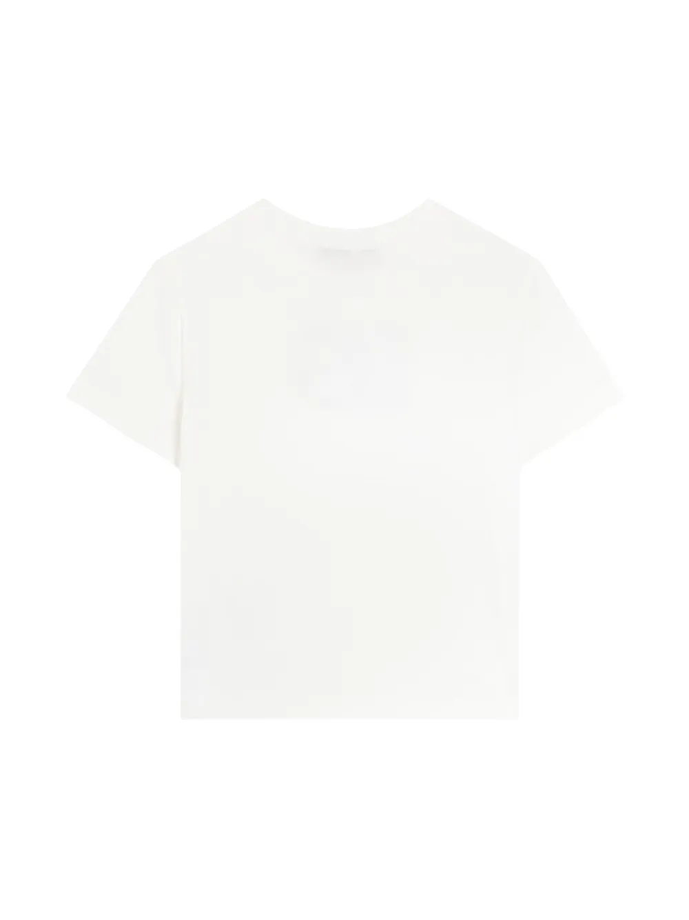 Dolce & Gabbana Kids T-shirt met logopatch - Wit