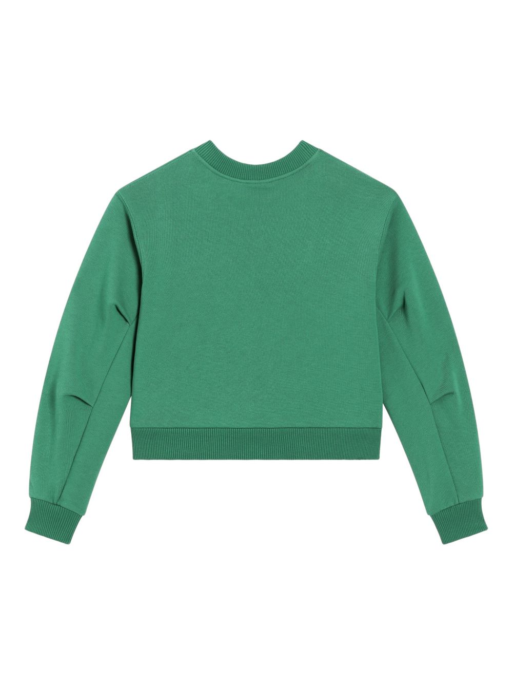 Dolce & Gabbana Kids Sweater met bloemenprint - Groen