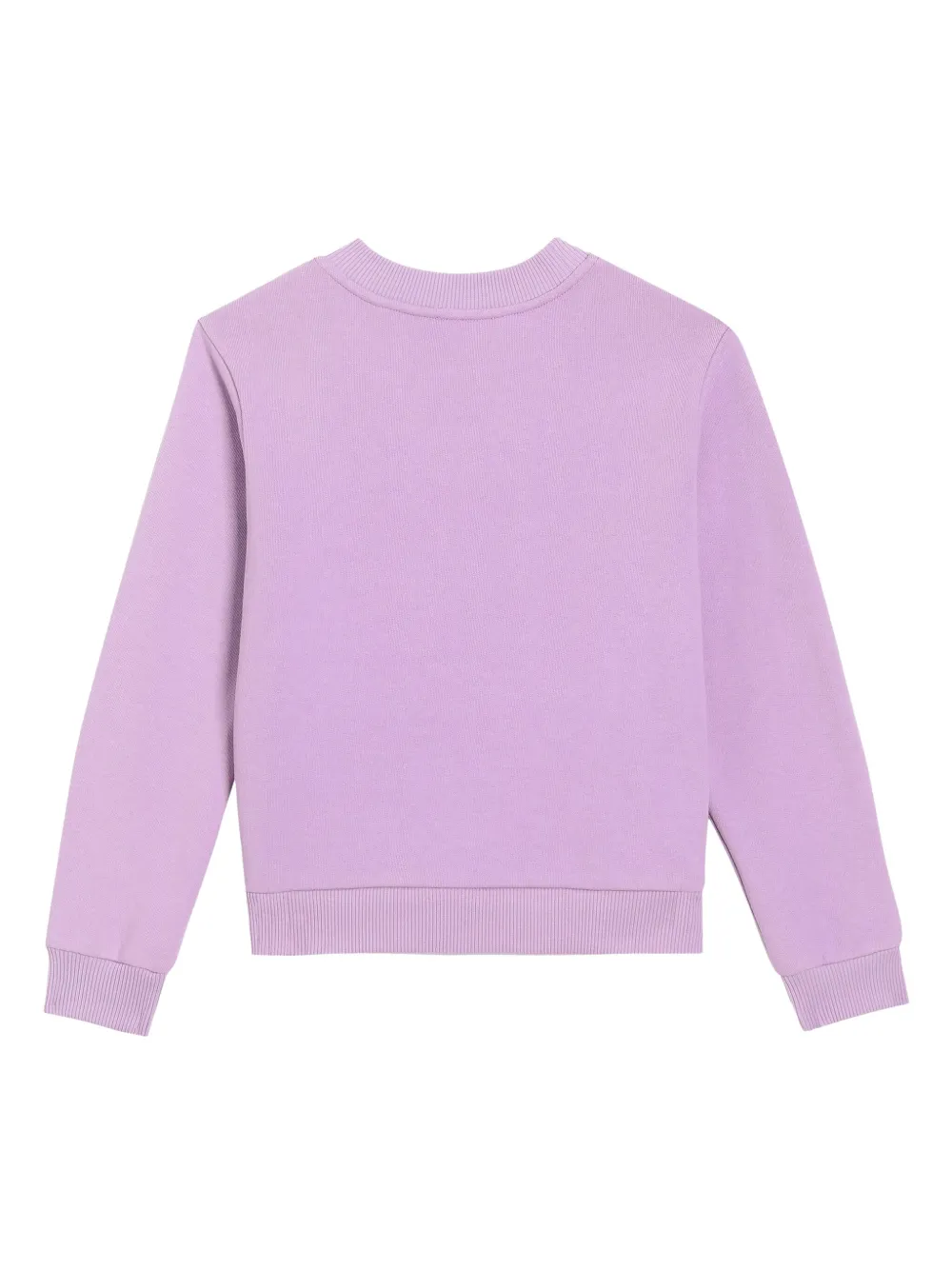 dolce&gabbanakids Dolce & Gabbana Kids Jersey sweater met logolabel - Paars