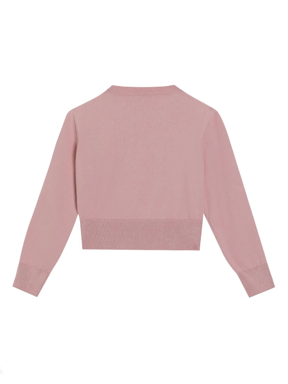 Dolce & Gabbana Kids Sweater met logo van studs - Roze