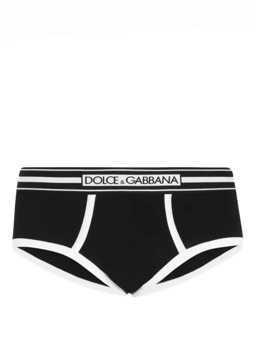 Boxer à logo imprimé - Dolce & Gabbana - Modalova