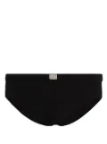 Dolce & Gabbana logo-plaque swim trunks - Black