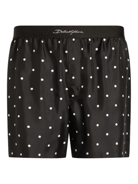 Dolce & Gabbana polka dot-print boxers