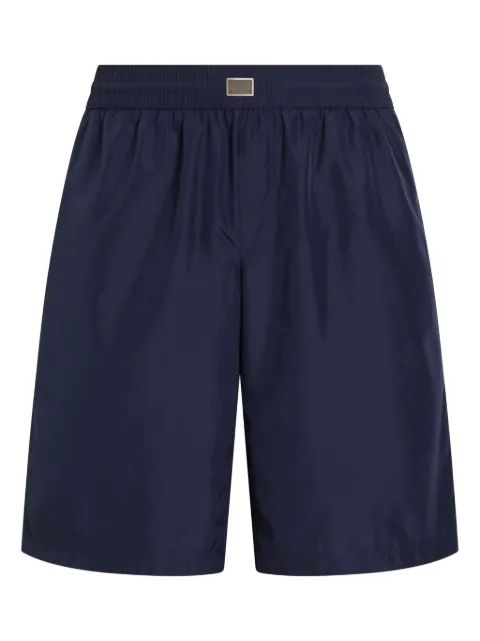 Dolce & Gabbana logo-plaque swim shorts