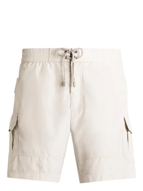 Dolce & Gabbana shorts de playa con detalle de etiqueta
