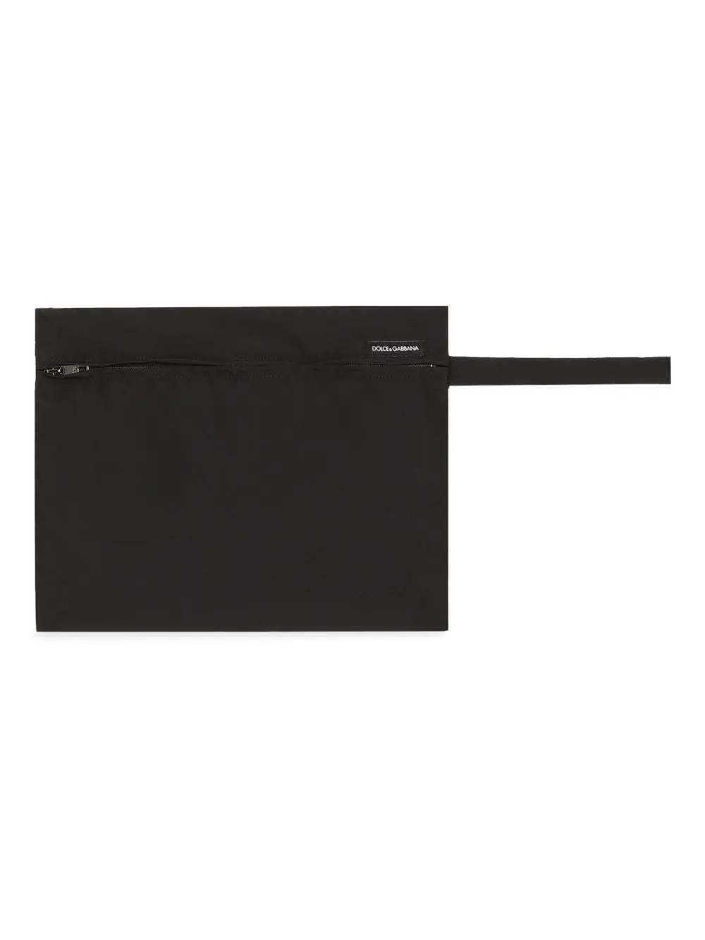 Dolce & Gabbana Zwembroek met labeldetail Zwart