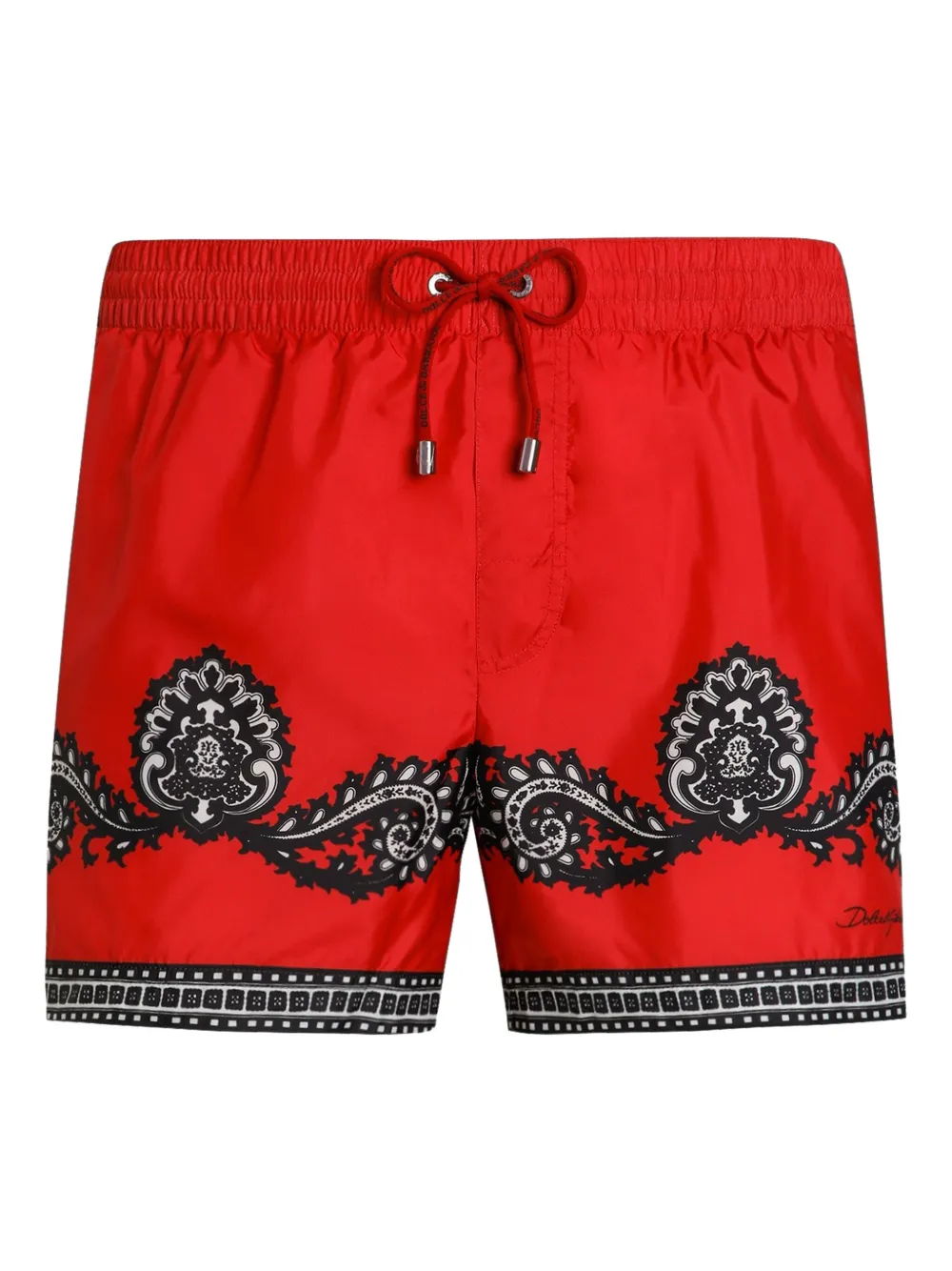 Dolce & Gabbana shorts de playa estampados | rojo | Image 1