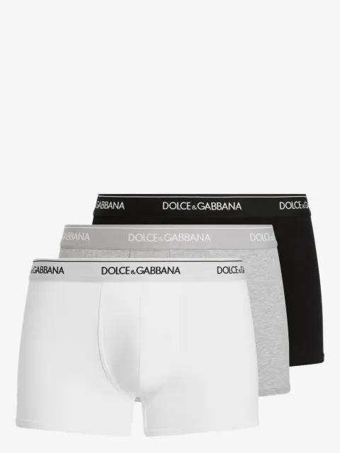 Dolce & Gabbana Boxershorts aus Stretch-Jersey (3er-Set)