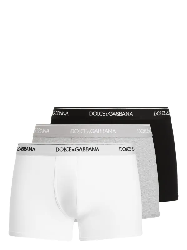 DOLCE&GABBANAパンツ2点セット Dolce & Gabbana ボクサーパンツ セット | ホワイト | FARFETCH JP