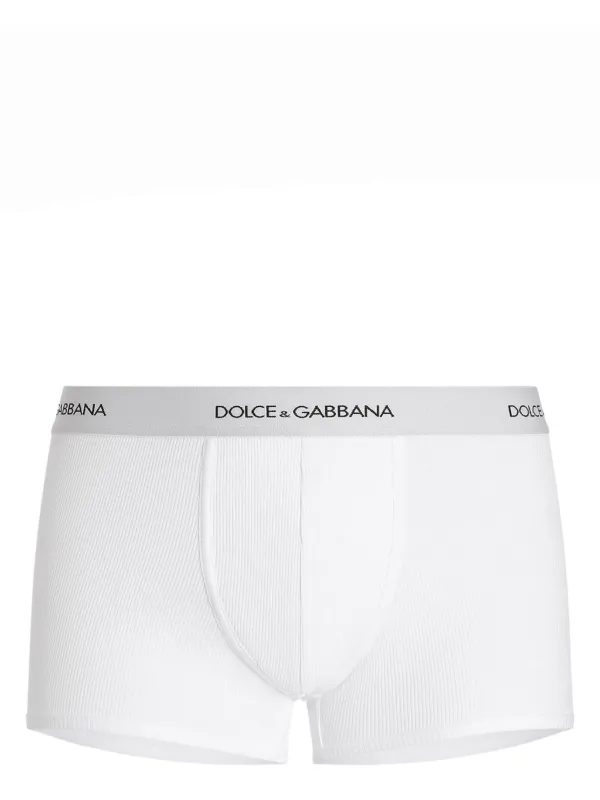 Boxers Ropa Interior Dolce Dolce Gabbana Bóxer Liso Blanco FARFETCH ES