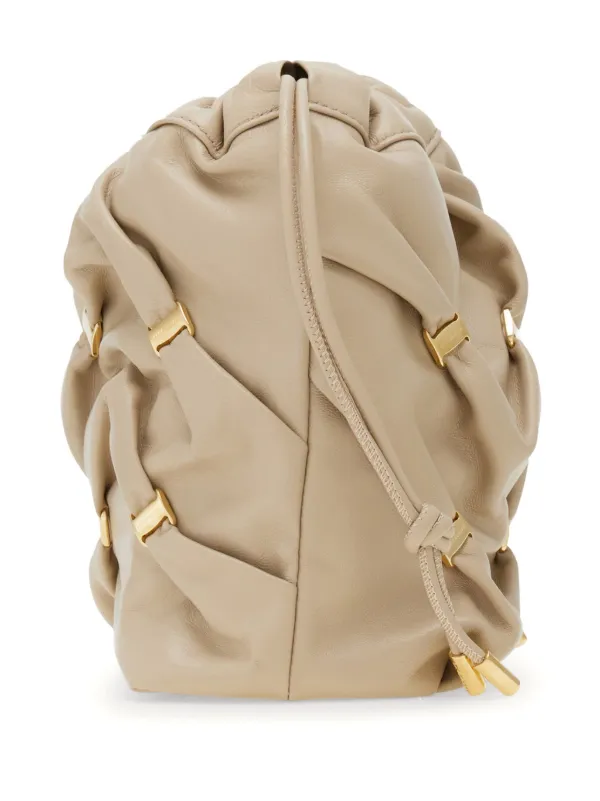 【関税&送料込】Ferragamo Leather Bucket Bag With l Deta Salvatore Ferragamo Grained Leather Bucket Bag | ShopSimon