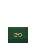 Ferragamo Gancini tri-fold wallet - Green