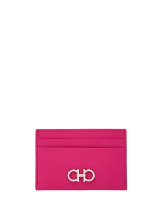 直営店☆Ferragamo☆SALE!可愛いピンク カードケース ガンチーニ Ferragamo ガンチーニ カードケース | ピンク | FARFETCH JP