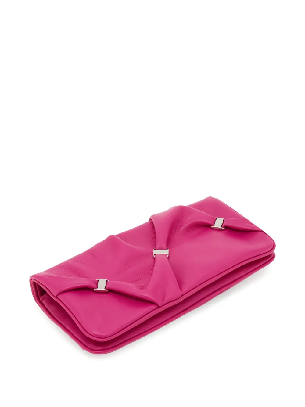 Ferragamo Portemonnee met ketting Roze