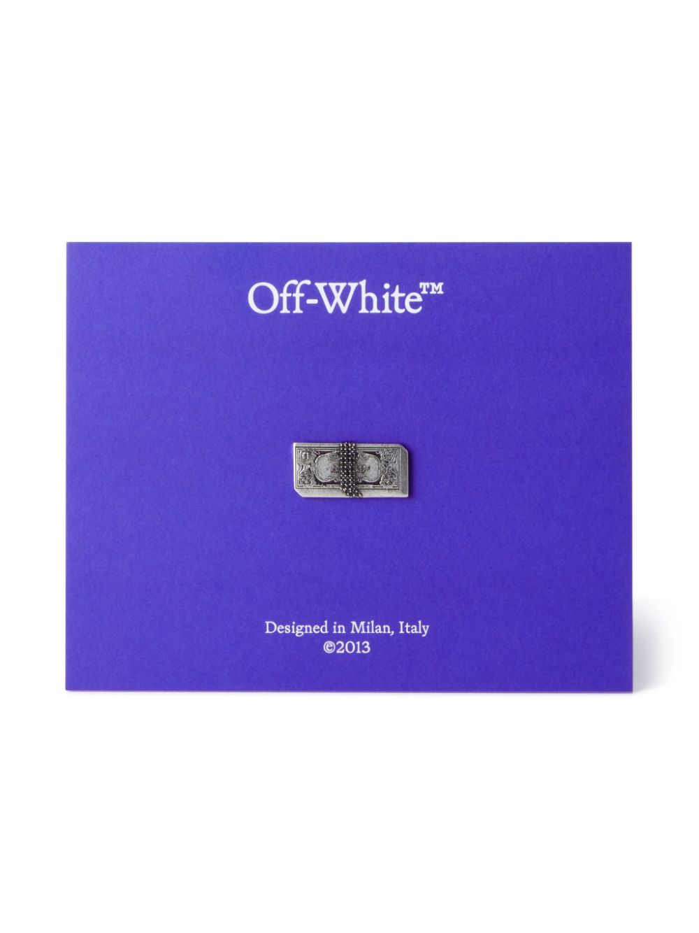 Off-White Dollar schoenbedel Grijs