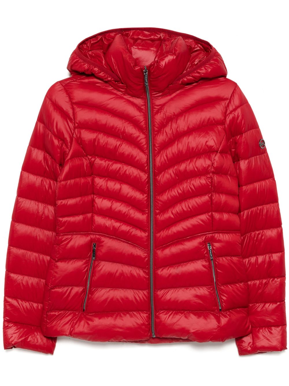 Michael Michael Kors Chevron packable jacket - Red