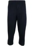 Issey Miyake pleated trousers - Blue