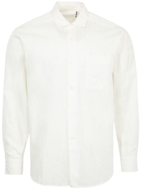 Kaptain Sunshine semi-spread collar cotton shirt