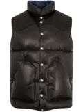Kaptain Sunshine reversible down vest - Black
