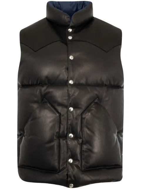 Kaptain Sunshine reversible down vest