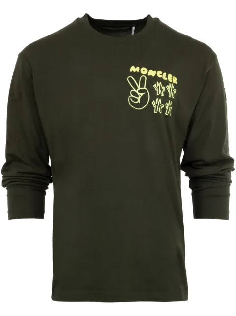 Moncler logo-print T-shirt