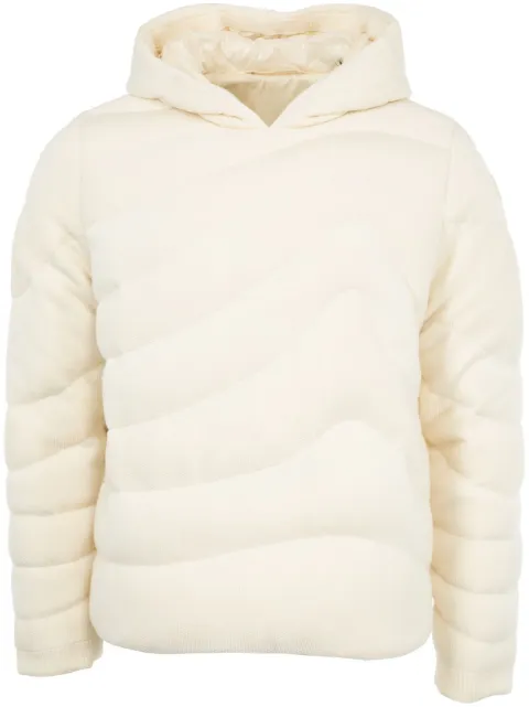 Moncler padded wool hoodie