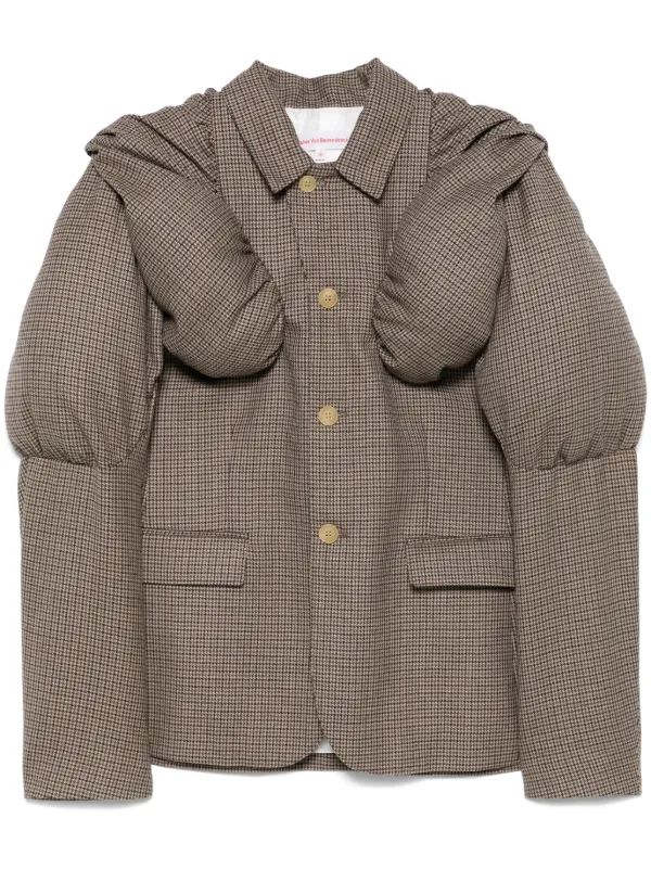 Walter Van Beirendonck Yeti Blazer in Brown