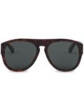 Moschino Eyewear pilot-frame sunglasses - Brown