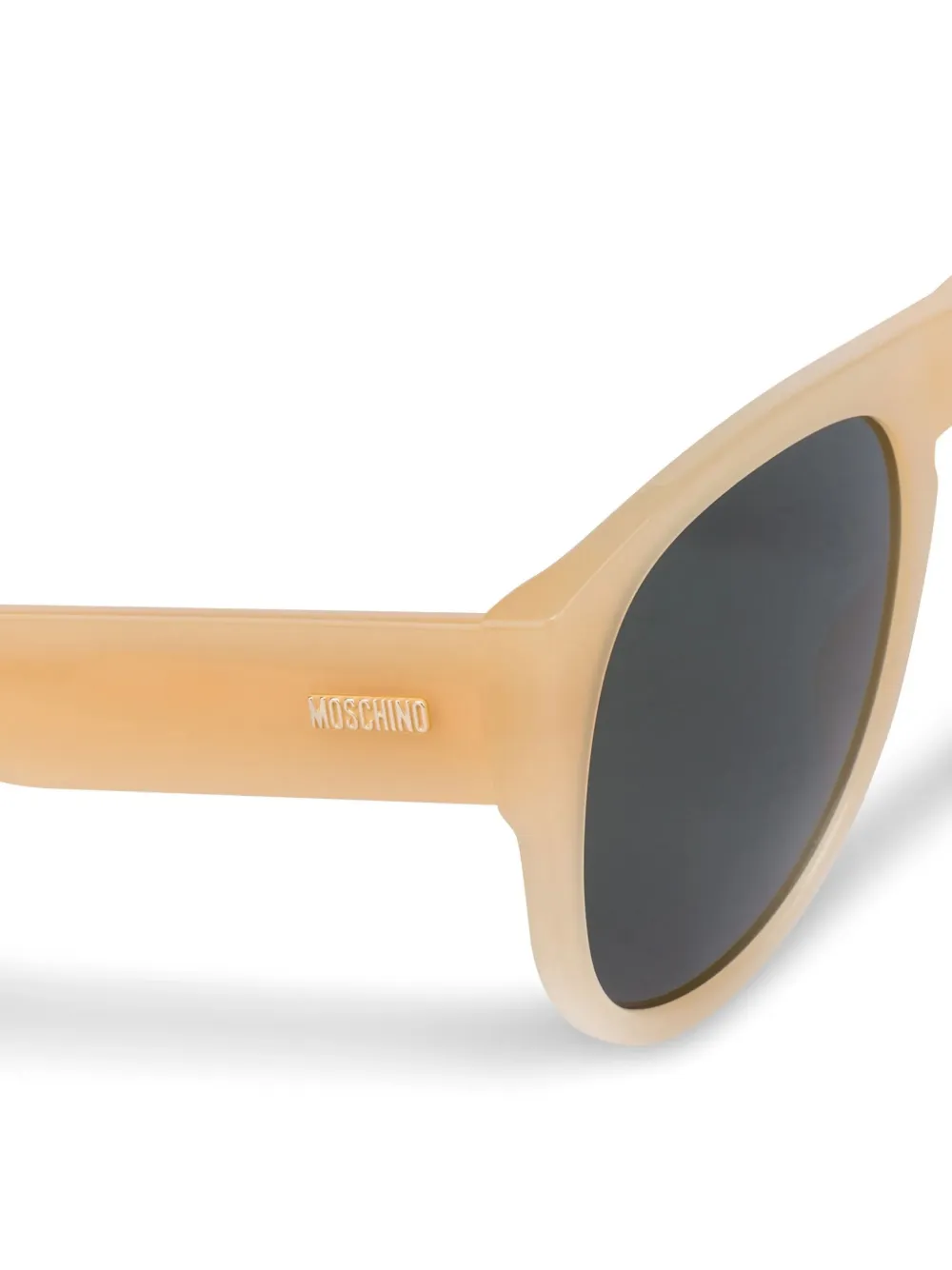  Moschino Eyewear Pilot-frame Sunglasses - Neutrals 