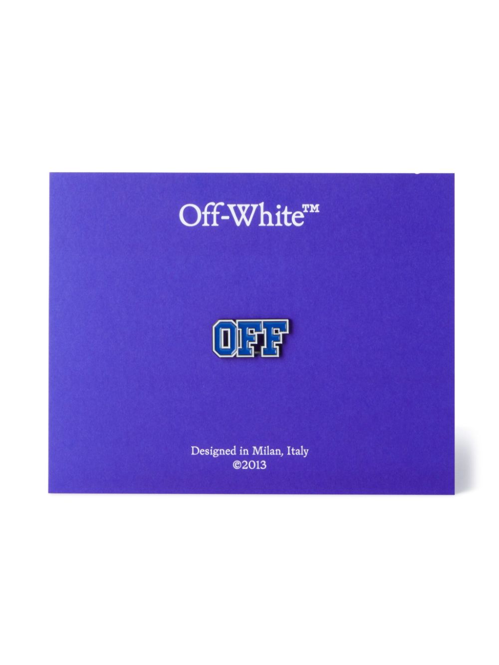 Off-White Off schoenbedel Blauw