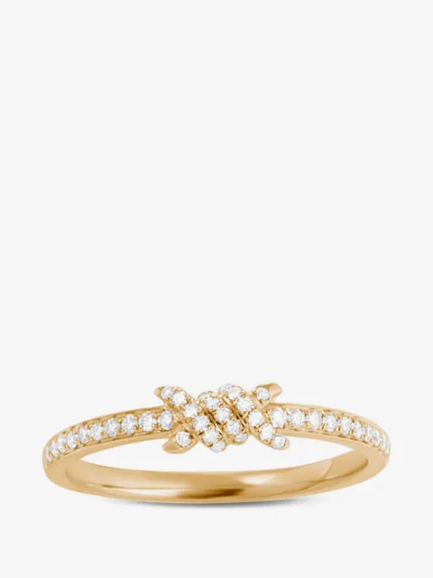Djula Barbelé diamond ring