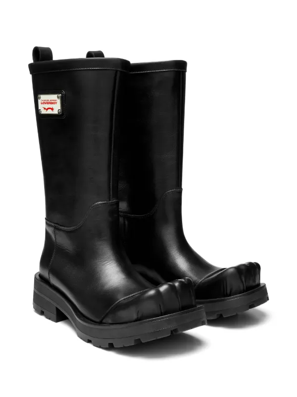 Charles Jeffrey Loverboy Sheathed Moggies Boots | Black | FARFETCH
