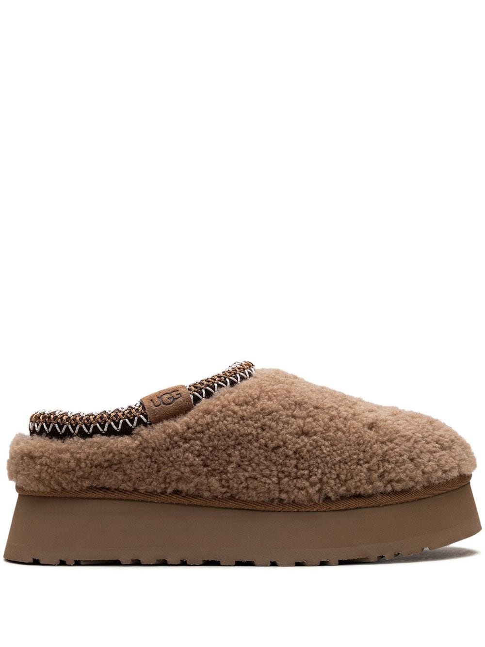 UGG Tazz Maxi Curly "Chestnut" slippers Brown