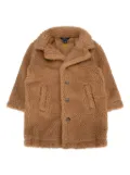 POLO RALPH LAUREN KIDS Teddy coat - Brown