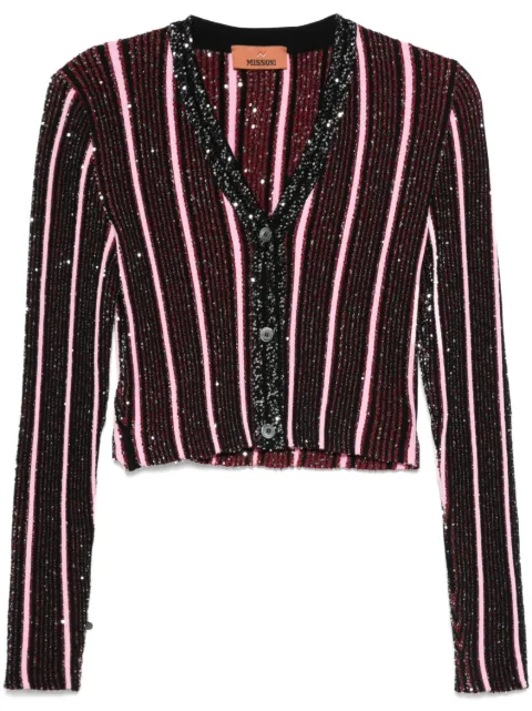 Missoni cárdigan con lentejuelas