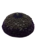 Prada Pre-Owned wool crochet beret - Grey