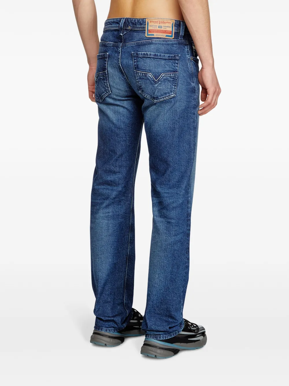 Diesel 1985 Larkee 09L51 straight jeans Blauw