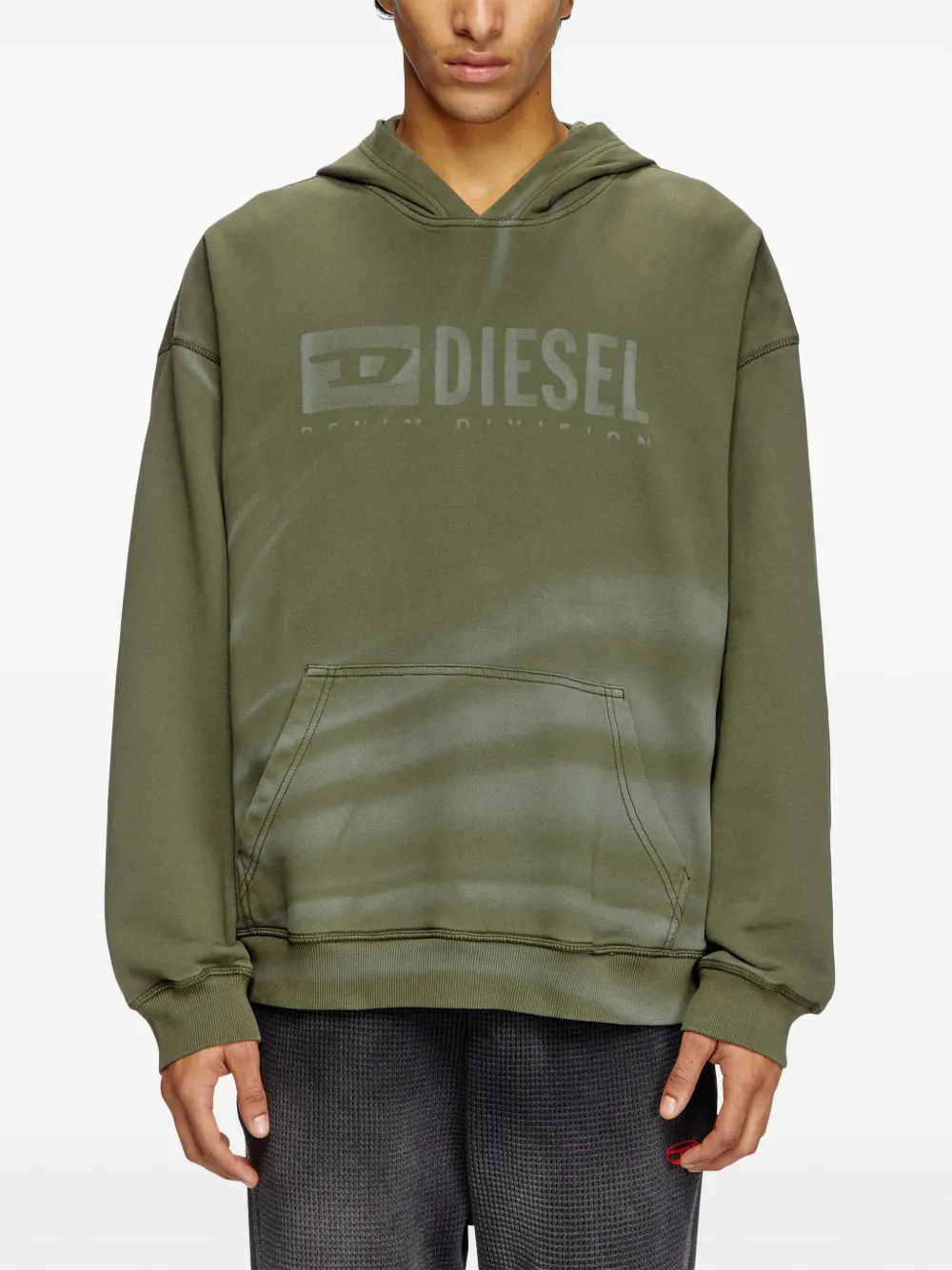 Diesel S-Boxt-Hood-R9 hoodie Groen