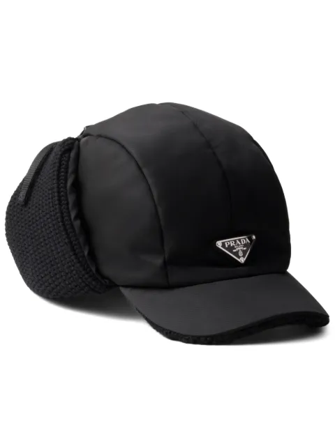 Prada gorro estilo cazador Re-Rylon