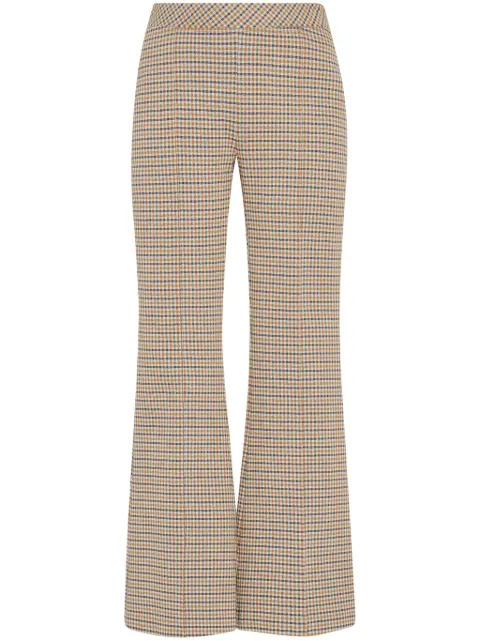 Rosetta Getty pantalones con cuadros estampados