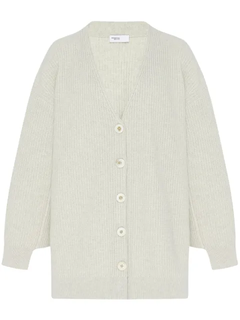 Rosetta Getty ribbed panelled cardigan