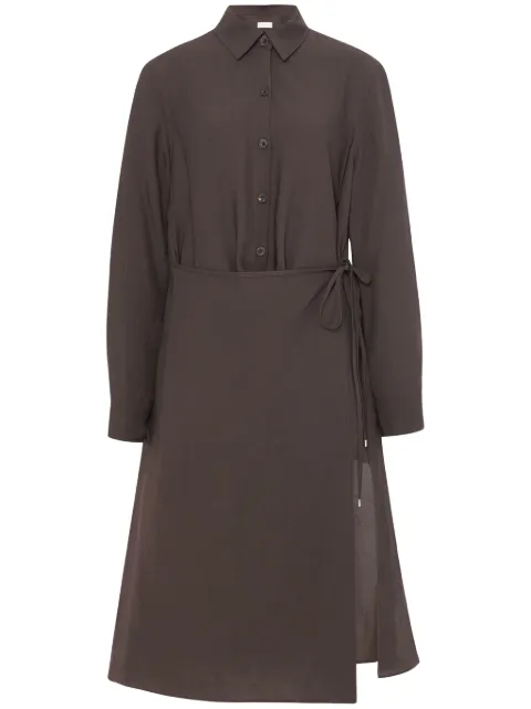 Rosetta Getty camisa asimétrica estilo delantal