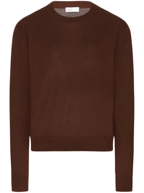 Rosetta Getty crew-neck jumper