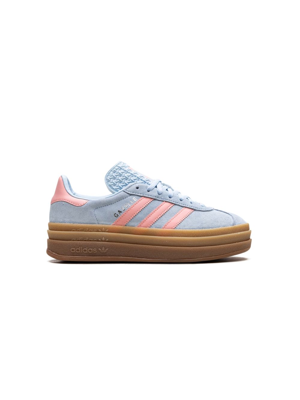 adidas Kids Gazelle Bold "Baby Blue/Pink" sneakers - Blauw